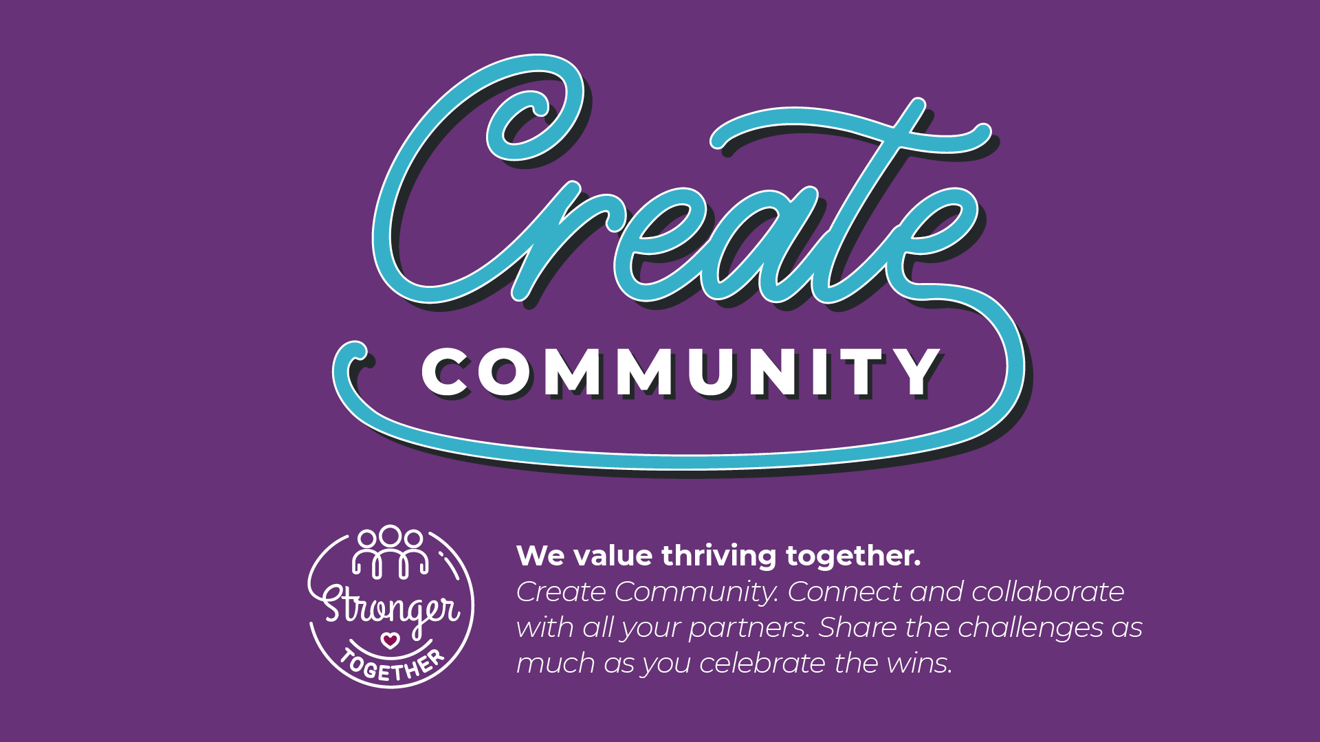 Create community badge